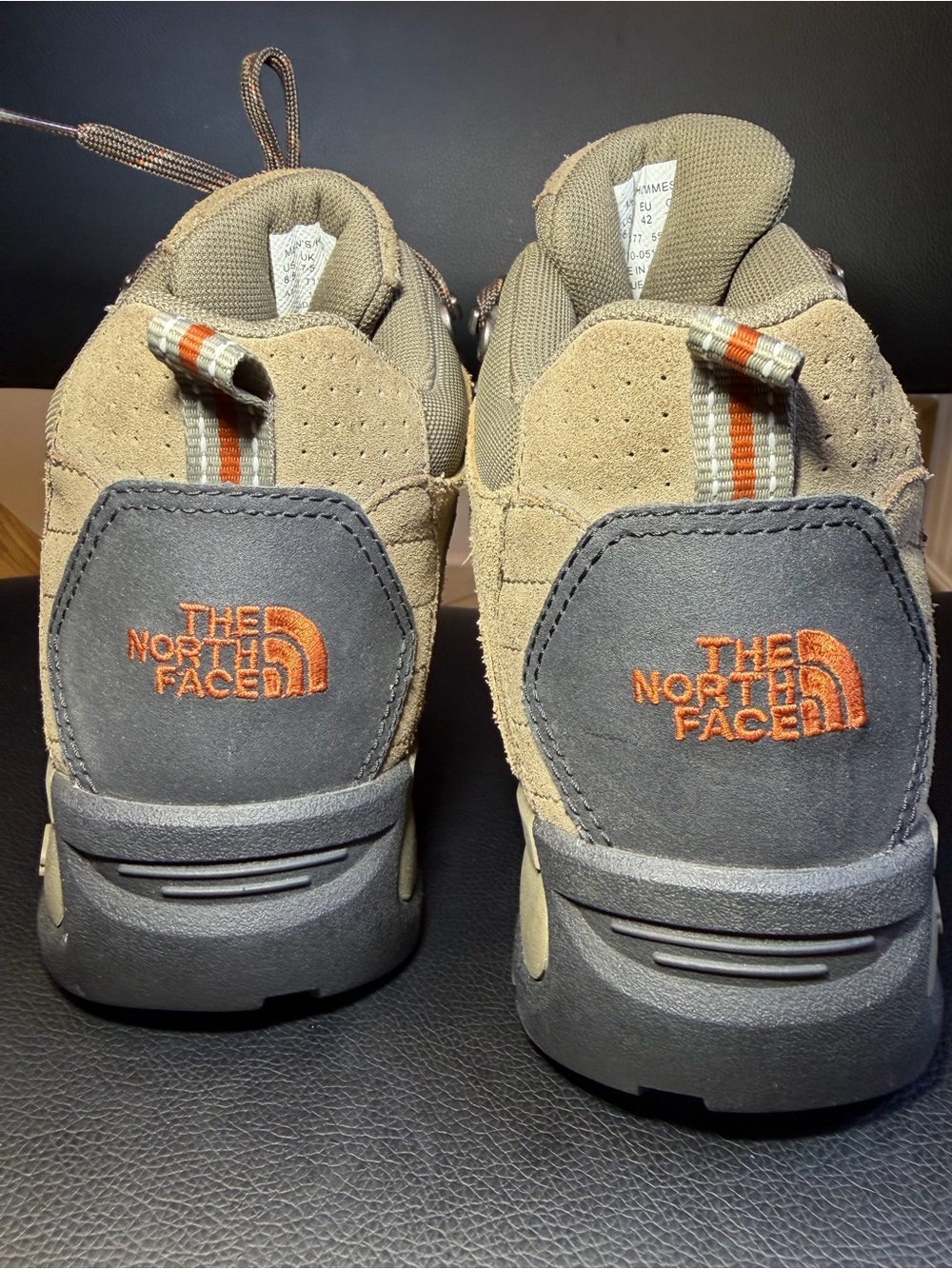 The North Face Tan and Gray Waterproof Hiking Boots Men’s Sz 8.5 - Picture 6 of 13
